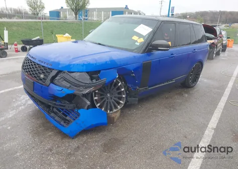 2019 Land Rover Range Rover 5.0L V8 Supercharged из США, поврежденный, VIN SALGS2RE1KA518062